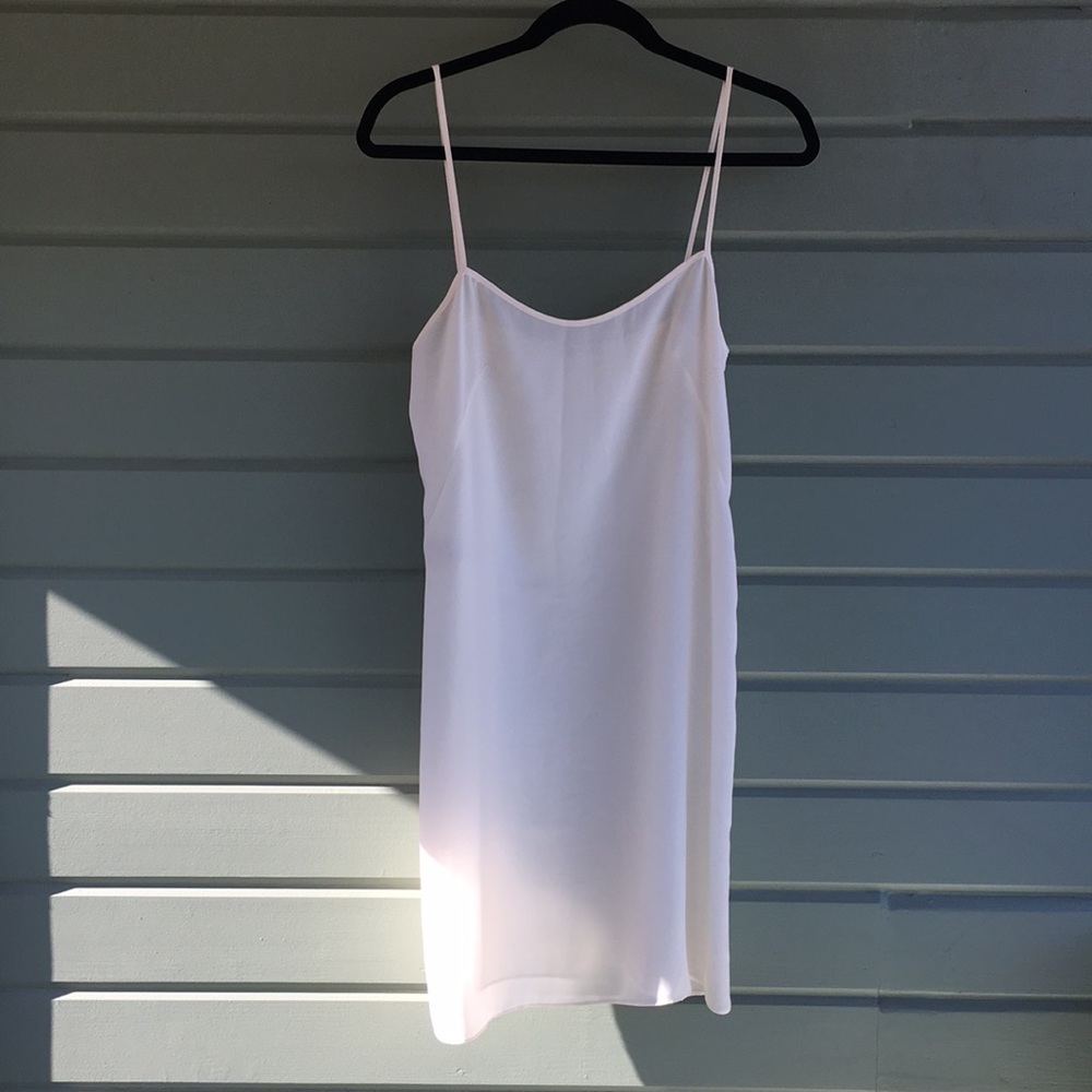Philosophy Di Lorenzo Serafini Cream Slip Dress
